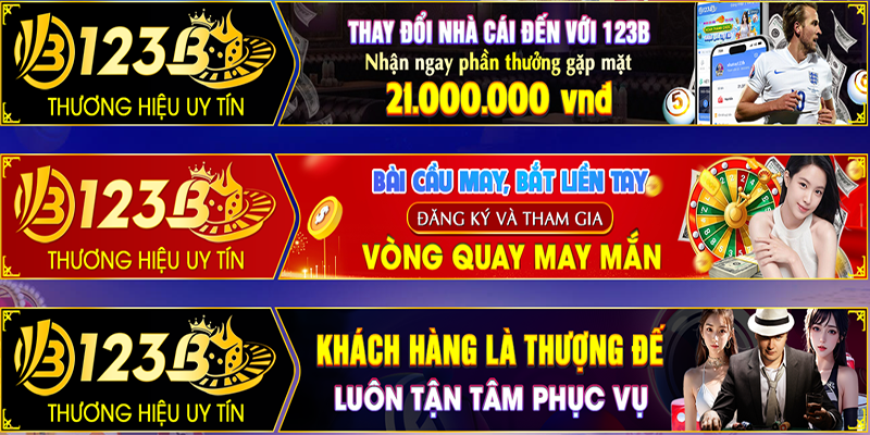 123B | Ưu đãi nạp tiền 1 triệu tặng ngay 5 triệu đồng tại nhà cái 123B